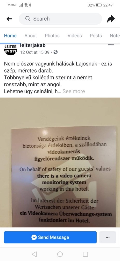 hungarian translation error